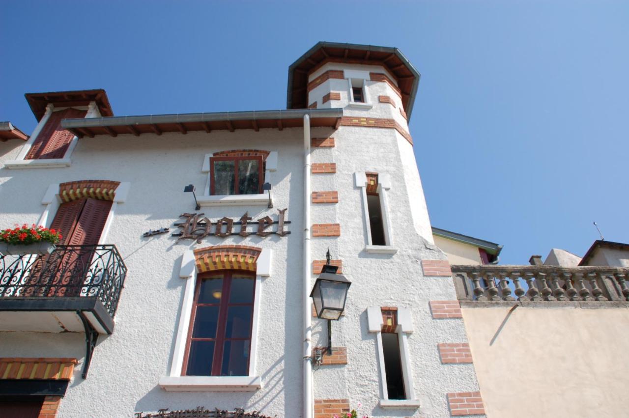 Logis Hotel La Tourelle Du Beffroi Bourbon-Lancy Exterior foto